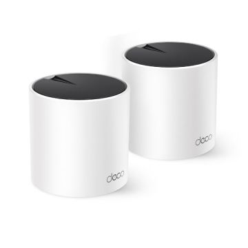 TP-Link DECO X55 (2-Pack) Dual-band (2.4 GHz / 5 GHz) Wi-Fi 6 (802.11ax) Wit 3 Intern (DECO X55(2-PACK)) thumbnail