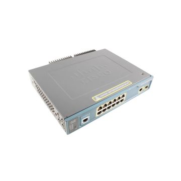 Cisco Catalyst 3560 Compact 12 10/100  PoE + 1 T/SFP IP Base Image   *USED* (WS-C3560-12PC-S-U) thumbnail