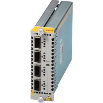 Allied Telesis 4 x 40GbE (QSFP+) ports line card for SBx908GEN2. (AT-XEM2-4QS) thumbnail