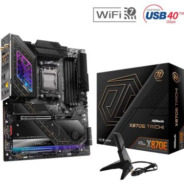 ASRock X870E Taichi AM5 ATX HDMI/USB-C DDR5 retail (90-MXBP90-A0UAYZ) thumbnail