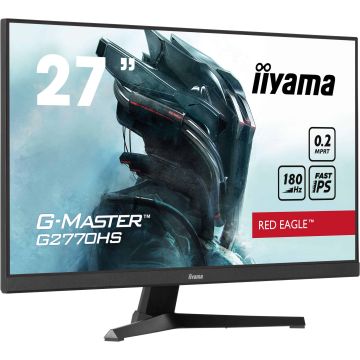iiyama G-MASTER G2770HS-B1 computer monitor 68,6 cm (27") 1920 x 1080 Pixels Full HD LCD Zwart (G2770HS-B1) thumbnail