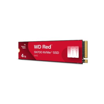 Sandisk SSD Red SN700 4TB NVMe M.2 PCIE Gen3 (WDS400T1R0C-68BDK0) thumbnail