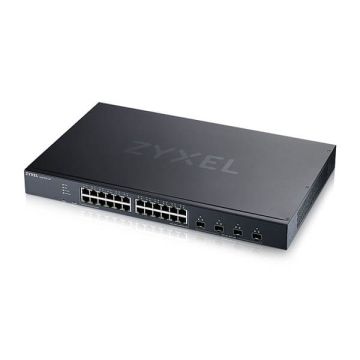 Zyxel XGS1935-28-EU0101F netwerk-switch Managed L2+/L3 Gigabit Ethernet (10/100/1000) 1U Zwart (XGS1935-28-EU0101F) thumbnail