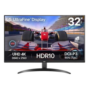 LG 32UR500K-B computer monitor 80 cm (31.5") 3840 x 2160 Pixels 4K Ultra HD LCD Zwart (32UR500K-B) thumbnail