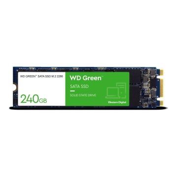 Western Digital 240GB GREEN SSD M.2 SATA III 6GB/S (WDS240G3G0B-00BJF0) thumbnail