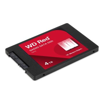 Western Digital SSD WD Red    2,5           4TB SATA3   SA500 intern (WDS400T2R0A-68CKB0) thumbnail
