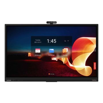 Lenovo ThinkVision T75 computer monitor 190,5 cm (75") 3840 x 2160 Pixels 4K Ultra HD LED Touchscreen Zwart (62F4WA1CEK) thumbnail