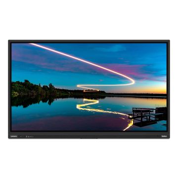 Lenovo ThinkVision T86 computer monitor 2,18 m (86") 3840 x 2160 Pixels 4K Ultra HD LED Touchscreen Zwart (62F0WA1AEK) thumbnail