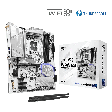 ASROCK Z890 Pro RS WiFi White (1851) (D) (90-MXBQC0-A0UAYZ) thumbnail
