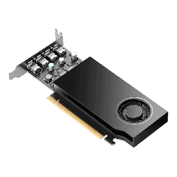 PNY Quadro 8GB PNY NVIDIA RTX A1000 Power Limited Low Profile GDDR6 (Small Box) (VCNRTXA1000-PL) thumbnail