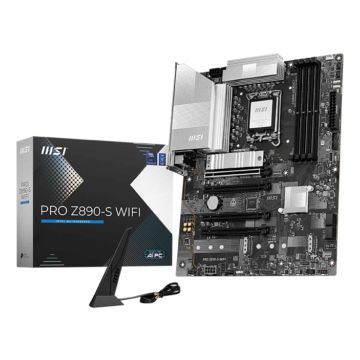 MSI PRO Z890-S WIFI moederbord Intel Z890 LGA 1851 (Socket V1) ATX (7E54-001R) thumbnail