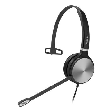 Yealink YHS36 Headset Bedraad Hoofdband Kantoor/callcenter Zwart, Zilver (YHS36MONO) thumbnail
