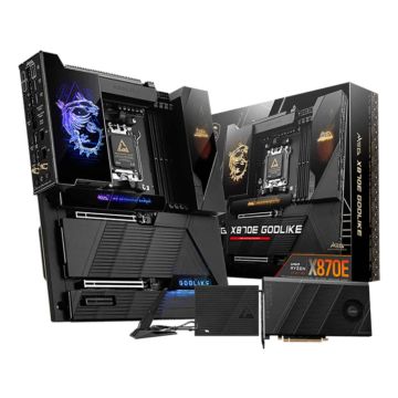MSI MEG X870E GODLIKE moederbord AMD X870E Socket AM5 Verlengd ATX (7E48-001R) thumbnail