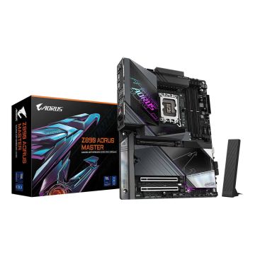 GIGABYTE Z890 AORUS MASTER moederbord Intel Z890 LGA 1851 (Socket V1) ATX (Z890 AORUS MASTER) thumbnail