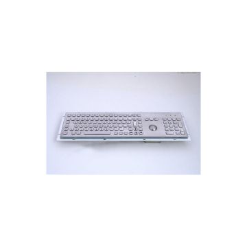 Getac KB005K ? Prùmyslová nerezová klávesnice s trackballem do zástavby, CZ, USB, IP65 (KB005K) thumbnail