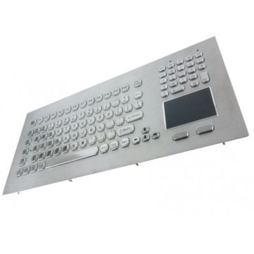 Getac KB020 ? Prùmyslová nerezová klávesnice s touchpadem do panelu, CZ, USB, IP65 (KB020) thumbnail