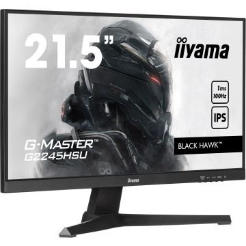 iiyama G-MASTER G2245HSU-B2 computer monitor 54,6 cm (21.5") 1920 x 1080 Pixels Full HD LED Zwart (G2245HSU-B2) thumbnail