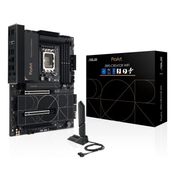 ASUS PROART Z890-CREATOR WIFI Intel Z890 LGA 1851 (Socket V1) ATX (90MB1JD0-M0EAY0) thumbnail