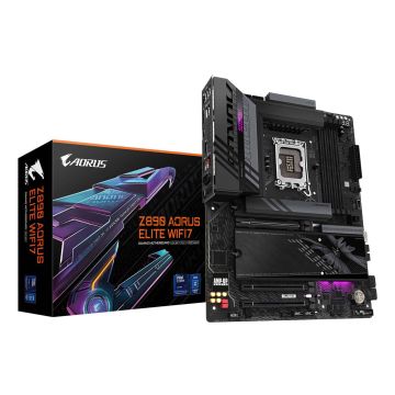 GIGABYTE Z890 AORUS ELITE WIFI7 Intel Z890 LGA 1851 (Socket V1) ATX (Z890 AORUS ELITE WIFI7) thumbnail
