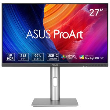 ASUS ProArt PA27JCV computer monitor 68,6 cm (27") 5120 x 2880 Pixels 5K Ultra HD LCD Zwart (90LM0AL0-B01K70) thumbnail