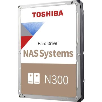 Toshiba N300 NAS Hard Drive 12TB (512MB) (HDWG51CEZSTA) thumbnail