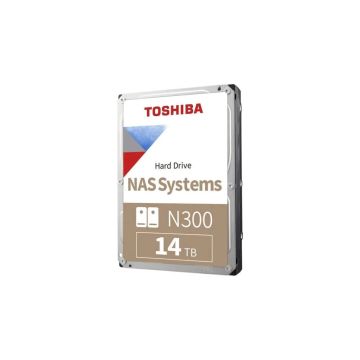 Toshiba 14TB NAS Toshiba N300  HDWG51EUZSVA 7200RPM 256MB (HDWG51EUZSVA) thumbnail