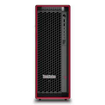 Lenovo ThinkStation P5 Intel® Xeon® W W3-2525 32 GB DDR5-SDRAM 1 TB SSD Windows 11 Pro for Workstations Tower Workstation Zwart, Rood (30GA009FGE) thumbnail