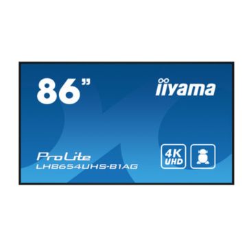 iiyama ProLite To Be Updated 2,17 m (85.6") 3840 x 2160 Pixels 4K Ultra HD LED Zwart