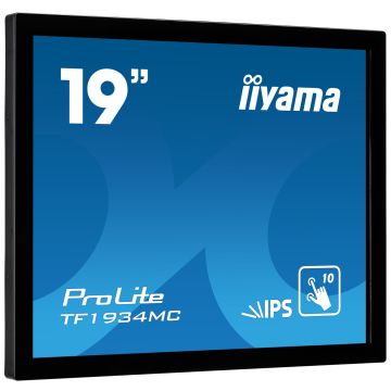 iiyama ProLite TF1934MC-B7X computer monitor 48,3 cm (19") 1280 x 1024 Pixels SXGA LED Touchscreen Zwart (TF1934MC-B7X) thumbnail