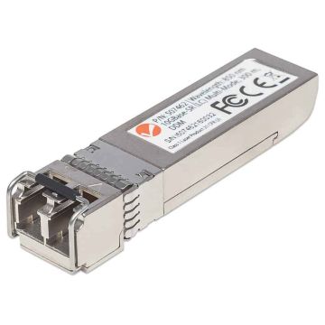 Intellinet Netwerk transceiver 10G SFP+, 10GBase-SR (LC) multi-mode, 300 m, 850 nm, MSA-compatibel, equivalent aan Cisco SFP-10G-SR, 3 jaar garantie (507462) thumbnail