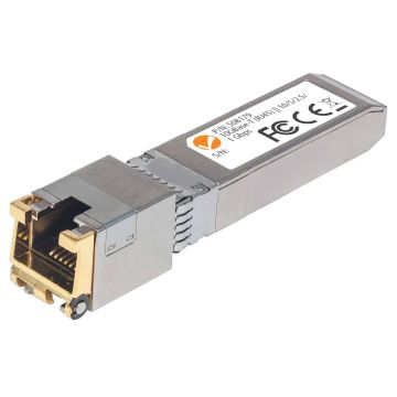 Intellinet Netwerk transceiver 10G SFP+, 10GBase-T (RJ45), 30 m, tot 10 Gbps met Cat6a, MSA-compatibel, equivalent aan Cisco MA-SFP-10G-T, 3 jaar garantie (508179) thumbnail