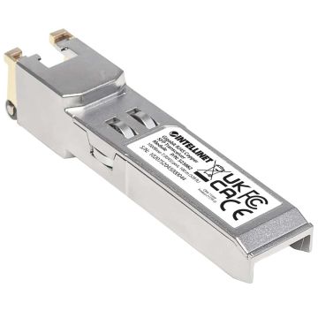 Intellinet Netwerk transceiver Gigabit SFP, 1000Base-T (RJ45), 100 m, MSA-compatibel, equivalent aan Cisco GLC-T, 3 jaar garantie (523882) thumbnail