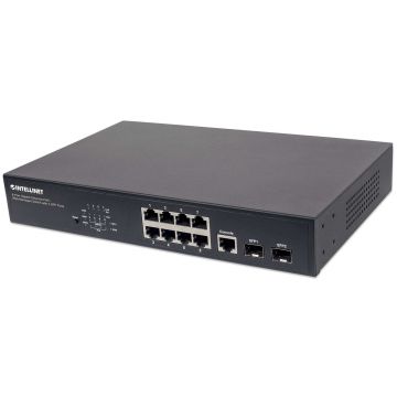Intellinet 561167 netwerk-switch Managed Gigabit Ethernet (10/100/1000) Power over Ethernet (PoE) Zwart