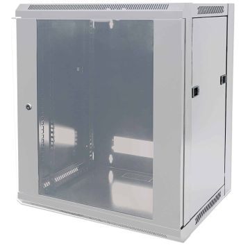 Intellinet 711890 rack 12U Wandrek Grijs (711890) thumbnail