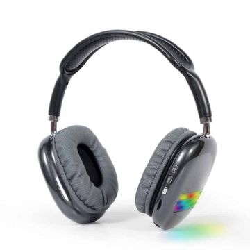 gembird BT Stereo-Headset mit integriertem Mikrofon Schw. (BHP-LED-02-BK) thumbnail