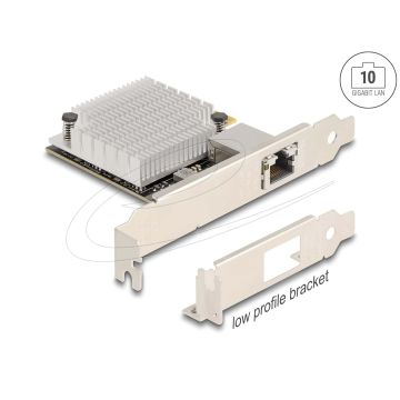 DELOCK PCI Express x4 10 Gigabit LAN 1 x RJ45 AQC107S (90758) thumbnail