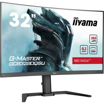 iiyama G-MASTER GCB3280QSU-B2 computer monitor 80 cm (31.5") 2560 x 1440 Pixels Dual QHD LED Zwart (GCB3280QSU-B2) thumbnail
