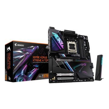 GIGABYTE X870E AORUS XTREME AI TOP AMD X870E Socket AM5 Verlengd ATX (X870E A XTREME AI TOP) thumbnail