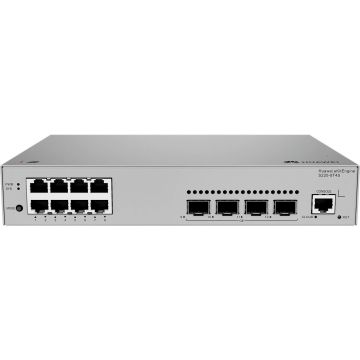 HUAWEI eKit S220 Series S220-8T4S Managed L2 Gigabit Ethernet (10/100/1000) 1U Grijs (98012551) thumbnail