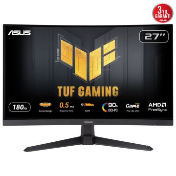 ASUS TUF Gaming VG27WQ3B computer monitor 68,6 cm (27") 2560 x 1440 Pixels Quad HD LCD Zwart (90LM0AQ1-B01170) thumbnail