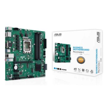 ASUS PRO B760M-C-CSM Intel B760 LGA 1700 micro ATX (90MB1DX0-M0EAYC) thumbnail