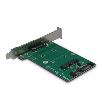 Inter-Tech KT008A interfacekaart/-adapter Intern mSATA (88885373) thumbnail