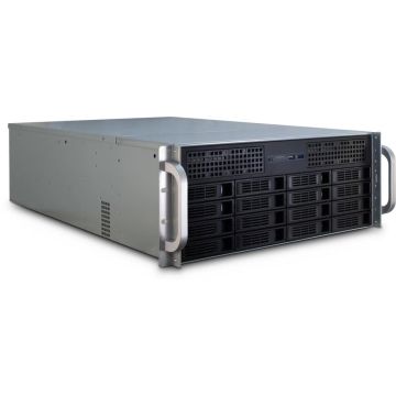 Inter-Tech 4U-4416L Rack Zwart, Zilver (88887120) thumbnail