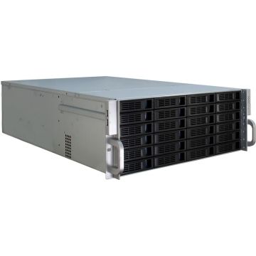 Inter-Tech 4U-4424 Rack Zwart, Zilver (88887122) thumbnail