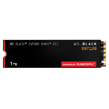 Sandisk WD 1TB WD_BLACK SN7100 NVME SSD UP (WDBELG0010BBK-WRSN) (WDBELG0010BBK-WRSN) thumbnail