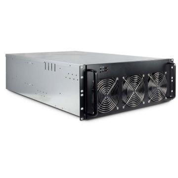 Inter-Tech 88887236 computerbehuizing Rack Zwart, Grijs (88887236) thumbnail