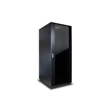 Inter-Tech 88887257 rack 42U Vrijstaande rek Zwart (88887257) thumbnail