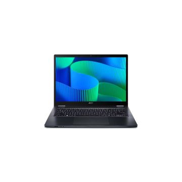 Acer TravelMate Spin 14 TMP414RN-54 Intel Core Ultra 7 155U Hybride (2-in-1) 35,6 cm (14") Touchscreen WUXGA 32 GB DDR5-SDRAM 1 TB SSD Wi-Fi 6E (802.11ax) Windows 11 Pro Nederlands Blauw (NX.B7XEH.008) thumbnail