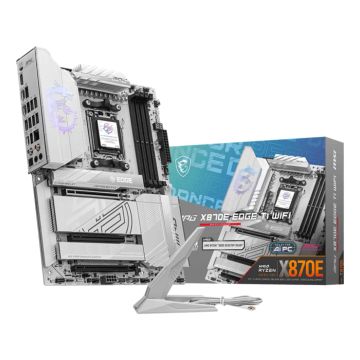 MSI MPG X870E EDGE TI WIFI moederbord AMD X870E Socket AM5 ATX (7E59-002R) thumbnail
