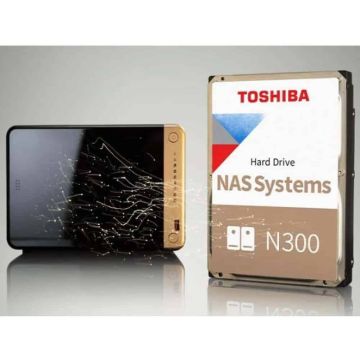 Toshiba N300 NAS HDD - 8 TB (HDWG780EZSTA) thumbnail
